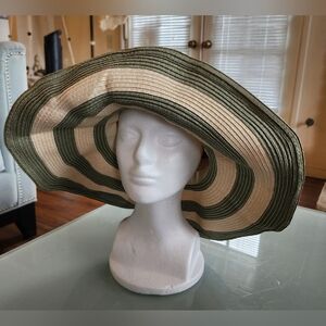 Milani Boho Packable Floppy Whimsical Beach Hat Designed In Italy One Size